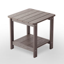 Load image into Gallery viewer, Weather Resistant Side Table - Dark Brown