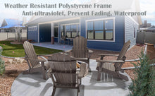 Load image into Gallery viewer, Folding Adirondack Chair Weather Resistant - Dark Brown