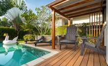 Load image into Gallery viewer, Folding Adirondack Chair Weather Resistant - Dark Brown