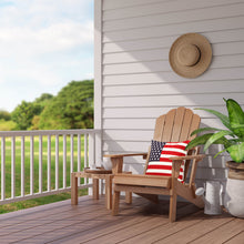 Load image into Gallery viewer, Folding Adirondack Chair Weather Resistant - Wood Color