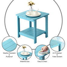 Load image into Gallery viewer, Weather Resistant Side Table - Lake Blue