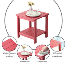 Load image into Gallery viewer, Weather Resistant Side Table - Red