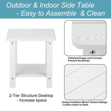 Load image into Gallery viewer, Weather Resistant Side Table - White