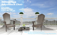 Load image into Gallery viewer, Adirondack Chair, Weather Resistant Hard Plastic Outdoor Adirondack Chair with Cup Holder, Comfortable Easy to Assemble and Maintain, Outdoor Chair for Patio Garden, Load Bearing 350 lbs (Dark Brown)