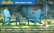 Load image into Gallery viewer, Adirondack Chair Weather Resistant with Cup Holder - Lake Blue