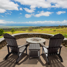 Load image into Gallery viewer, Adirondack Chair Weather Resistant with Cup Holder - Dark Brown