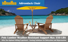 Load image into Gallery viewer, Adirondack Chair Weather Resistant with Cup Holder - Wood Color