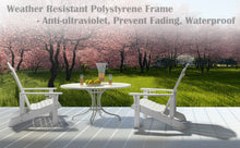 Load image into Gallery viewer, Adirondack Chair Weather Resistant  with Cup Holder - White