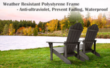 Load image into Gallery viewer, Adirondack Chair Weather Resistant with Cup Holder - Dark Brown