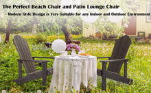 Load image into Gallery viewer, Adirondack Chair Weather Resistant with Cup Holder - Dark Brown