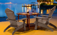 Load image into Gallery viewer, Oversized Adirondack Chair Weather Resistant with Cup Holder - Dark Brown