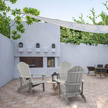 Load image into Gallery viewer, Adirondack Chair Weather Resistant  with Cup Holder - Gray