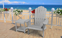 Load image into Gallery viewer, Adirondack Chair Weather Resistant  with Cup Holder - Gray