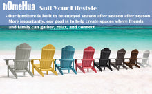 Load image into Gallery viewer, Adirondack Chair Weather Resistant  with Cup Holder - Gray