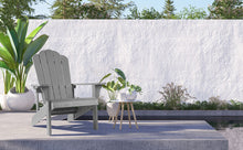 Load image into Gallery viewer, Adirondack Chair Weather Resistant  with Cup Holder - Gray