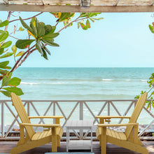 Load image into Gallery viewer, Adirondack Chair Weather Resistant  with Cup Holder - Yellow