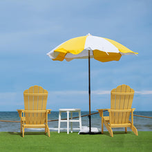 Load image into Gallery viewer, Adirondack Chair Weather Resistant  with Cup Holder - Yellow