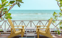 Load image into Gallery viewer, Adirondack Chair Weather Resistant  with Cup Holder - Yellow