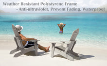 Load image into Gallery viewer, Folding Adirondack Chair Weather Resistant - Gray