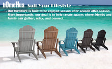 Load image into Gallery viewer, Folding Adirondack Chair Weather Resistant - Gray