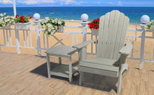 Load image into Gallery viewer, Oversized Adirondack Chair Weather Resistant with Cup Holder - Gray