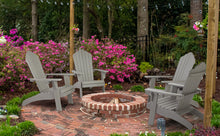 Load image into Gallery viewer, Oversized Adirondack Chair Weather Resistant with Cup Holder - Gray