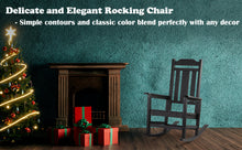 Load image into Gallery viewer, Weather Resistant  Outdoor Indoor Rocking Chair - Black