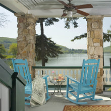 Load image into Gallery viewer, Weather Resistant Outdoor Indoor Rocking Chair - Lake Blue