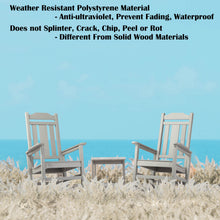 Load image into Gallery viewer, Weather Resistant Outdoor Indoor Rocking Chair - Gray