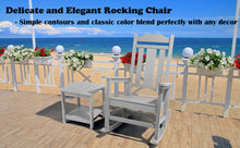 Load image into Gallery viewer, Weather Resistant Outdoor Indoor Rocking Chair - Gray