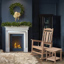 Load image into Gallery viewer, Weather Resistant Outdoor Indoor Rocking Chair  - Wood Color