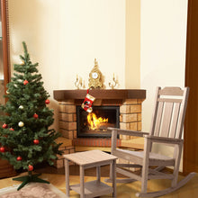 Load image into Gallery viewer, Weather Resistant Outdoor Indoor Rocking Chair  - Wood Color