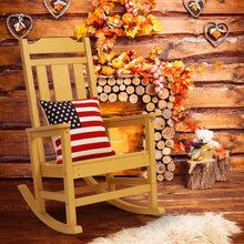 Load image into Gallery viewer, Weather Resistant  Outdoor Indoor Rocking Chair - Yellow