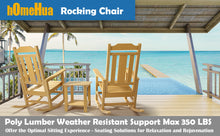 Load image into Gallery viewer, Weather Resistant  Outdoor Indoor Rocking Chair - Yellow