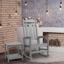 Load image into Gallery viewer, Weather Resistant Side Table - Gray