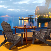 Load image into Gallery viewer, hOmeHua FACE Folding Adirondack Chair Weather Resistant
