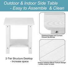 Load image into Gallery viewer, Weather Resistant Side Table - White
