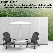 Load image into Gallery viewer, hOmeHua FACE Folding Adirondack Chair Weather Resistant
