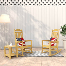 Load image into Gallery viewer, Weather Resistant  Outdoor Indoor Rocking Chair - Yellow
